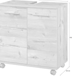 Schildmeyer Waschbeckenunterschrank »Isola, Waschbeckenunterschrank, Made in Germany, B: 60 cm« Solide Verarbeitung - Dieses Produkt ist in Deutschland gefertigt