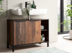 Schildmeyer Waschbeckenunterschrank »Jaap, Waschbeckenunterschrank, Made in Germany, B: 79 cm« Solide Verarbeitung - Dieses Produkt ist in Deutschland gefertigt