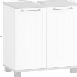 Schildmeyer Waschbeckenunterschrank »Jelda, Waschbeckenunterschrank, Made in Germany, B 59,8 cm« Solide Verarbeitung - Dieses Produkt ist in Deutschland gefertigt