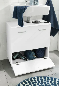 Schildmeyer Waschbeckenunterschrank »Mobes, Made in Germany« Breite 60 cm, Badschrank Badezimmerschrank WBU Unterschrank