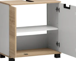 Schildmeyer Waschbeckenunterschrank »Emmik, Waschbeckenunterschrank, Made in Germany, B: 60 cm« Solide Verarbeitung - Dieses Produkt ist in Deutschland gefertigt