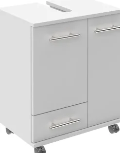 Schildmeyer Waschbeckenunterschrank »Ken, Waschbeckenunterschrank, Made in Germany, B: 50 cm« Solide Verarbeitung - Dieses Produkt ist in Deutschland gefertigt