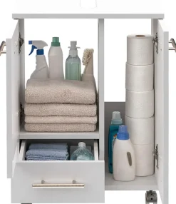 Schildmeyer Waschbeckenunterschrank »Ken, Waschbeckenunterschrank, Made in Germany, B: 50 cm« Solide Verarbeitung - Dieses Produkt ist in Deutschland gefertigt