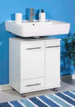 Schildmeyer Waschbeckenunterschrank »Ken, Waschbeckenunterschrank, Made in Germany, B: 50 cm« Solide Verarbeitung - Dieses Produkt ist in Deutschland gefertigt