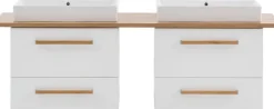 Schildmeyer Waschtisch »Duo, Waschtisch, Made in Germany, B: 165 cm« Solide Verarbeitung - Dieses Produkt ist in Deutschland gefertigt