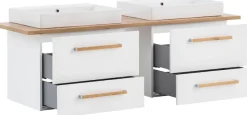 Schildmeyer Waschtisch »Duo, Waschtisch, Made in Germany, B: 165 cm« Solide Verarbeitung - Dieses Produkt ist in Deutschland gefertigt