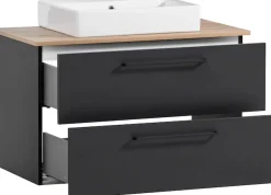 Schildmeyer Waschtisch »Malte, Waschtisch, melaminharzbeschichtet,Made in Germany, B: 86 cm« Solide Verarbeitung - Dieses Produkt ist in Deutschland gefertigt