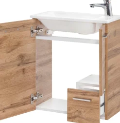 Schildmeyer Waschtisch »Matteo, Waschtisch, Made in Germany, B: 50 cm« Solide Verarbeitung - Dieses Produkt ist in Deutschland gefertigt
