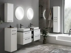 Schildmeyer Waschtisch »Maxim, Waschtisch, Made in Germany, B: 148 cm« 5 Stk. tlg. Solide Verarbeitung - Dieses Produkt ist in Deutschland gefertigt