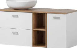 Schildmeyer Waschtisch »Mona, Waschtisch, melaminharzbeschichtet,Made in Germany, B: 100 cm« Solide Verarbeitung - Dieses Produkt ist in Deutschland gefertigt