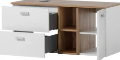Schildmeyer Waschtisch »Mona, Waschtisch, melaminharzbeschichtet,Made in Germany, B: 100 cm« Solide Verarbeitung - Dieses Produkt ist in Deutschland gefertigt