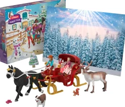 Schleich® Adventskalender »HORSE CLUB, Weihnachtliche Schlittenfahrt (99179)« ab 5 Jahren