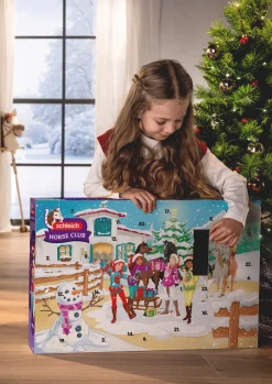 Schleich® Adventskalender »HORSE CLUB, Weihnachtliche Schlittenfahrt (99179)« ab 5 Jahren