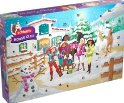 Schleich® Adventskalender »HORSE CLUB, Weihnachtliche Schlittenfahrt (99179)« ab 5 Jahren