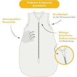 Schlummersack Babyschlafsack »Schlafsack ohne Füßen 1.0 Tog«