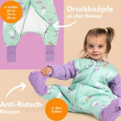 Schlummersack Babyschlafsack »Schlafsack mit Füßen 3.5 Tog«