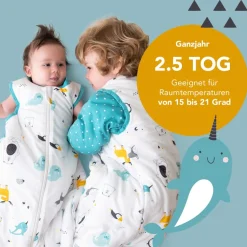 Schlummersack Babyschlafsack »Schlafsack ohne Füßen 2.5 Tog«