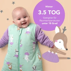 Schlummersack Babyschlafsack »Schlafsack ohne Füßen 3.5 Tog«