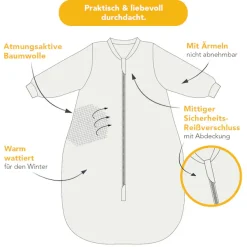 Schlummersack Babyschlafsack »Schlafsack ohne Füßen 3.5 Tog«
