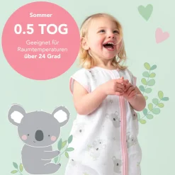 Schlummersack Babyschlafsack »Schlafsack ohne Füßen 0.5 Tog«