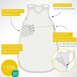 Schlummersack Babyschlafsack »Schlafsack ohne Füßen 1.0 Tog«