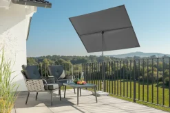 Schneider Schirme Balkonschirm »»Avellino«« 180x130 cm, flexibler Allrounder unter den Sonnenschirmen