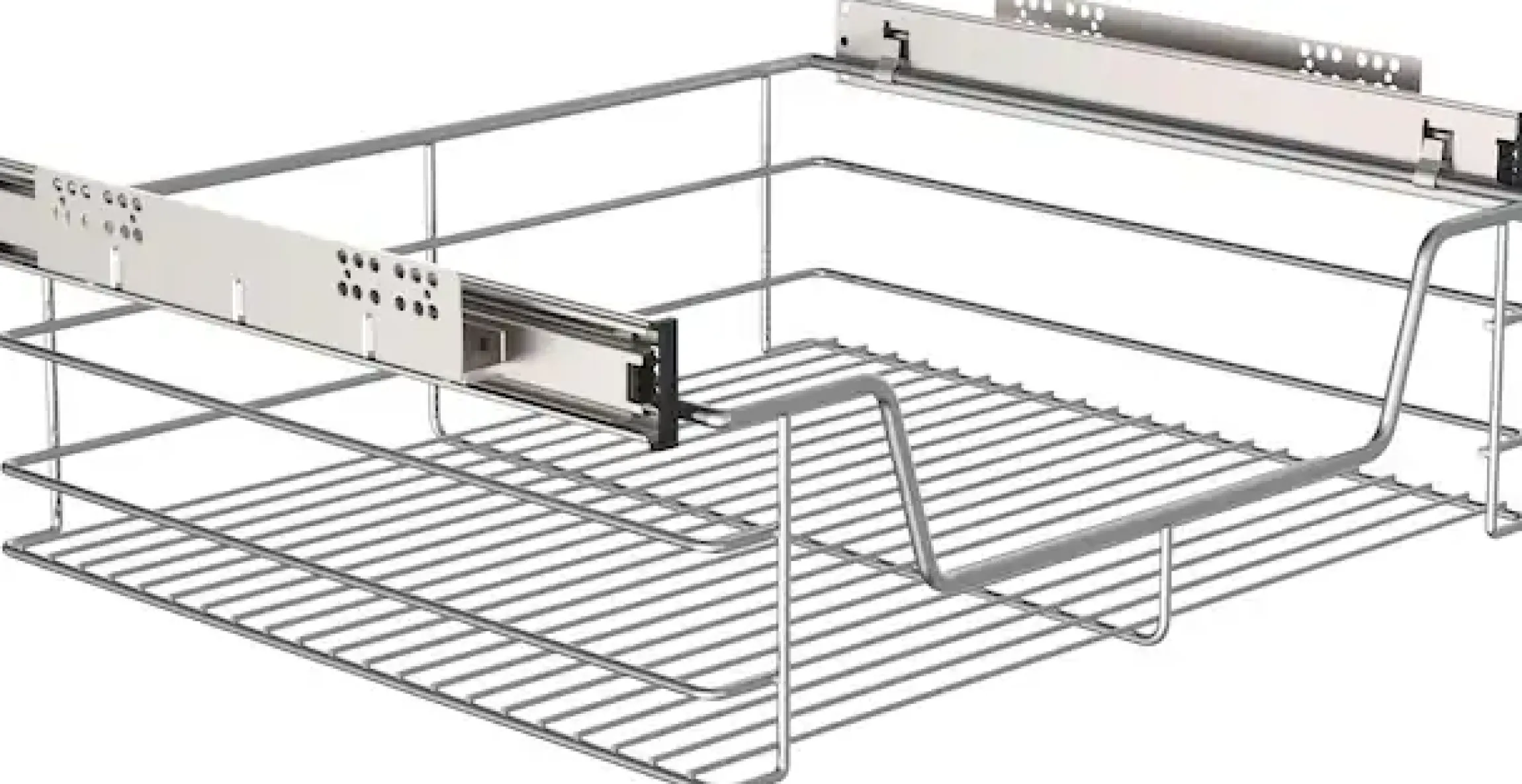 Schütte Auszug »Teleskopschublade« Teleskopschublade , 500 x 150 x 450 mm, für Breite 60 cm, Chrom