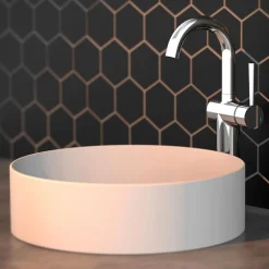 Schütte Waschtischarmatur »Cornwall« Design Wasserhahn Bad für Aufsatz-Waschbecken, Mischbatterie, Chrom