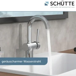 Schütte Waschtischarmatur »CORNWALL« energiesparende Cold-Start-Funkt., 150° schwenkbar, inkl. Pop-up