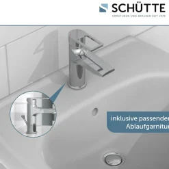 Schütte Waschtischarmatur »DERBY« Wasserhahn Bad, geräuscharm, Marken Mischdüse