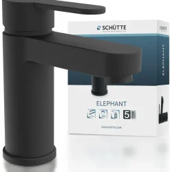 Schütte Waschtischarmatur »ELEPHANT« inkl. Exzenter, Marken-Mischdüse, leichte Montage