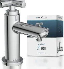 Schütte Waschtischarmatur »Matao« Kaltwasser, Chrom