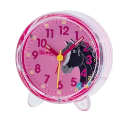 Scout Quarzwecker »Pferdewecker, Favorit, 280001050« Kinderwecker, Geschenkidee, Kinderzimmer, Mädchen, Schulanfang, Pferd