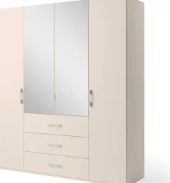 set one by Musterring Drehtürenschrank »Henderson« mit Spiegel und 3 Schubladen, inkl. Fachböden und Kleiderstangen