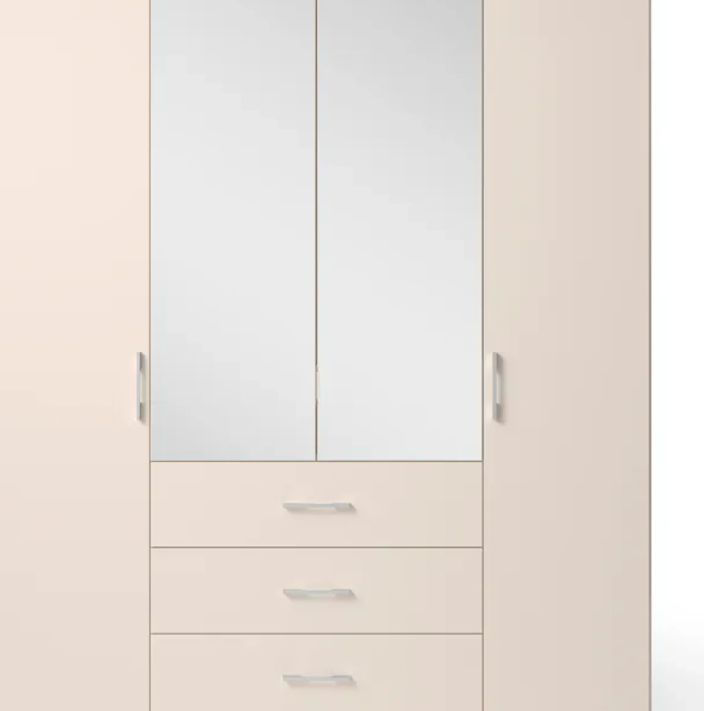 set one by Musterring Drehtürenschrank »Henderson« mit Spiegel und 3 Schubladen, inkl. Fachböden und Kleiderstangen