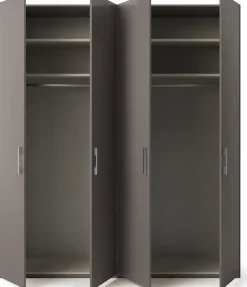 set one by Musterring Drehtürenschrank »Henderson« in 2 Breiten, inkl. Fachböden und Kleiderstangen
