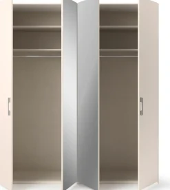 set one by Musterring Drehtürenschrank »Henderson« mit Spiegel, in 2 Breiten, inkl. Fachböden und Kleiderstangen