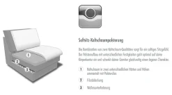 set one by Musterring Ecksofa »SO 3600, inkl motor. Sitztiefenverstellung, Kopfstützen, Nierenkissen« Sitzhöhe 42 cm, Kaltschaum, Breite 293 x Tiefe 180 cm, Kama olive