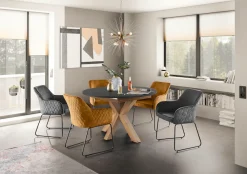 set one by Musterring Esstisch »New Atlanta« mit runder Platte, ausziehbar, Stern-Fuß, Maße Ø130cm (170x130cm)