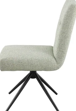 set one by Musterring Esszimmerstuhl »Tracy« (Packung) 2er-Set, Stativgestell schwarz, Sitz aus Webstoff, B52 x T65 cm