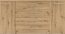 set one by Musterring Kombikommode »Henderson« mit 2 Türen und 4 Schubladen inkl. Selbsteinzug und Dämpfung