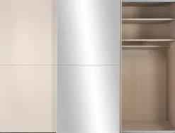 set one by Musterring Schwebetürenschrank »Henderson« mit Spiegel, inkl. Fachböden und Kleiderstangen