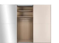 set one by Musterring Schwebetürenschrank »Henderson« mit Spiegel, inkl. Fachböden und Kleiderstangen