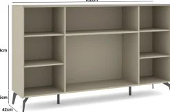 set one by Musterring Sideboard »Reno« 1 Stk. tlg. Mit Winkelfuß in diversen Farben, 109 cm Höhe & Farbauswahl