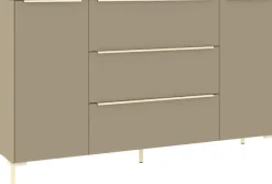 set one by Musterring Sideboard »Reno« 1 Stk. tlg. Mit Winkelfuß in diversen Farben, 108 cm Höhe & Farbauswahl