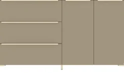 set one by Musterring Sideboard »Reno« 1 Stk. tlg. Mit Winkelfuß in diversen Farben, 108 cm Höhe & Farbauswahl