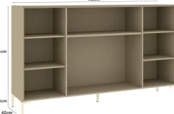 set one by Musterring Sideboard »Reno« 1 Stk. tlg. Mit Winkelfuß in diversen Farben, 108 cm Höhe & Farbauswahl
