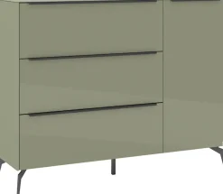 set one by Musterring Sideboard »Reno« 1 Stk. tlg. Mit Winkelfuß in diversen Farben, 109 cm Höhe & Farbauswahl