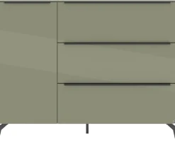 set one by Musterring Sideboard »Reno« 1 Stk. tlg. Mit Winkelfuß in diversen Farben, 109 cm Höhe & Farbauswahl