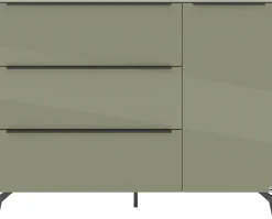 set one by Musterring Sideboard »Reno« 1 Stk. tlg. Mit Winkelfuß in diversen Farben, 109 cm Höhe & Farbauswahl